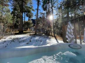 Chic chalet w/ hot tub, ping-pong, arcade bball